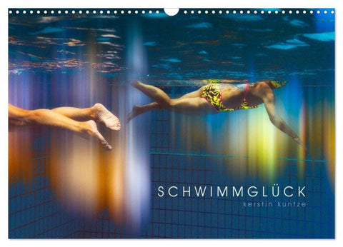 SCHWIMMGLÜCK (Wandkalender 2026 DIN A3 quer), CALVENDO Monatskalender