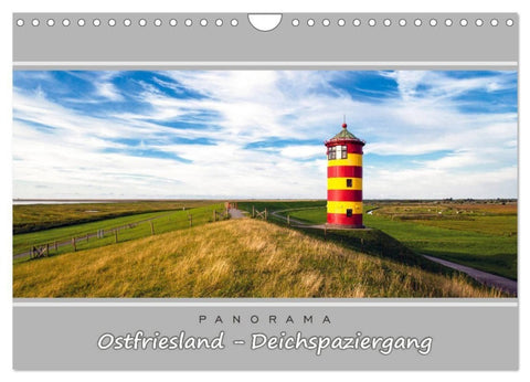 Ostfriesland - Deichspaziergang (Wandkalender 2027 DIN A4 quer), CALVENDO Monatskalender