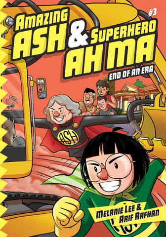 Amazing Ash & Superhero Ah Ma Book 3