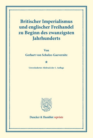 Britischer Imperialismus und englischer Freihandel