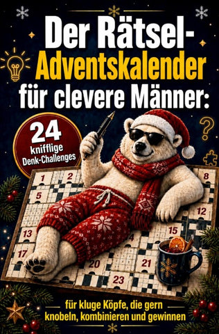 Der Rätsel Adventskalender für clevere Männer