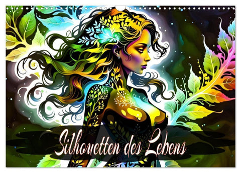 Silhouetten des Lebens (Wandkalender 2026 DIN A3 quer), CALVENDO Monatskalender
