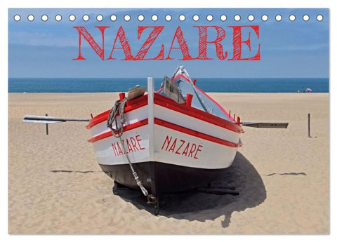 Nazare (Tischkalender 2027 DIN A5 quer), CALVENDO Monatskalender