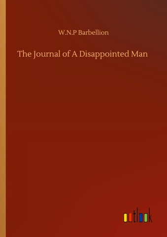 The Journal of A Disappointed Man