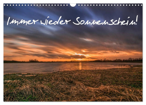 Immer wieder Sonnenschein (Wandkalender 2026 DIN A3 quer), CALVENDO Monatskalender