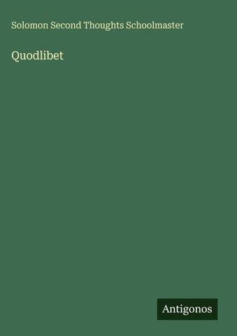 Quodlibet