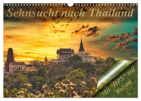 Sehnsucht nach Thailand (Wandkalender 2027 DIN A3 quer), CALVENDO Monatskalender