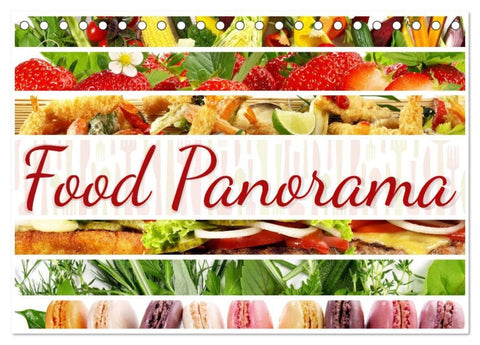 Food Panorama - Küchenkalender 2027 (Tischkalender 2027 DIN A5 quer), CALVENDO Monatskalender