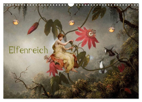 Elfenreich (Wandkalender 2026 DIN A3 quer), CALVENDO Monatskalender