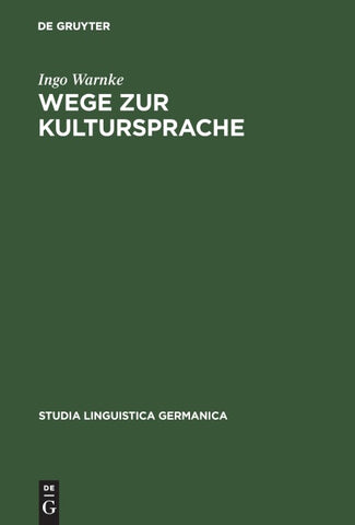 Wege zur Kultursprache