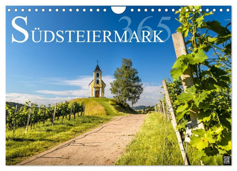 Südsteiermark365 (Wandkalender 2027 DIN A4 quer), CALVENDO Monatskalender