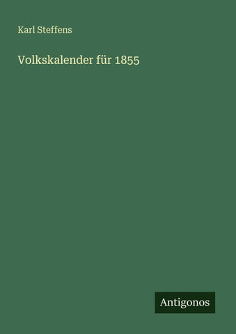 Volkskalender für 1855
