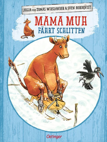 Mama Muh fährt Schlitten