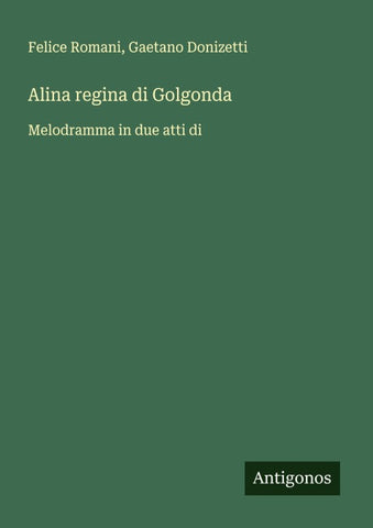 Alina regina di Golgonda
