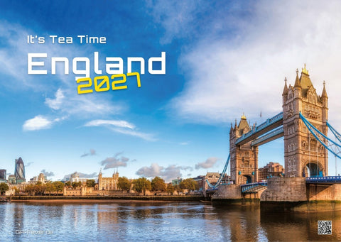 England – It’s Tea Time - 2027 - Kalender DIN A3