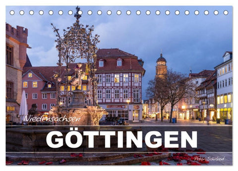 Niedersachsen - Göttingen (Tischkalender 2027 DIN A5 quer), CALVENDO Monatskalender