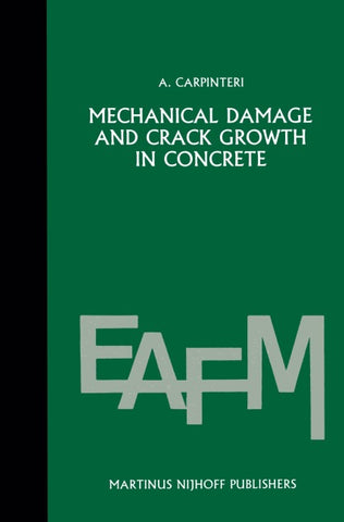 Mechanical damage and crack growth in concrete
