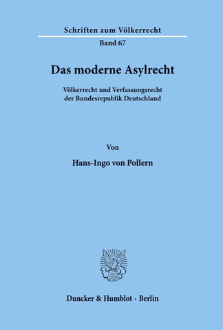 Das moderne Asylrecht.