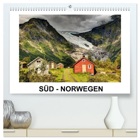 Süd - Norwegen (hochwertiger Premium Wandkalender 2026 DIN A2 quer), Kunstdruck in Hochglanz