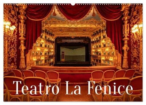 Teatro La Fenice (Wandkalender 2027 DIN A2 quer), CALVENDO Monatskalender