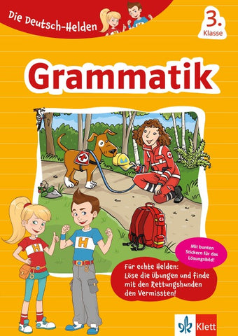Klett Die Deutsch-Helden: Grammatik 3. Klasse