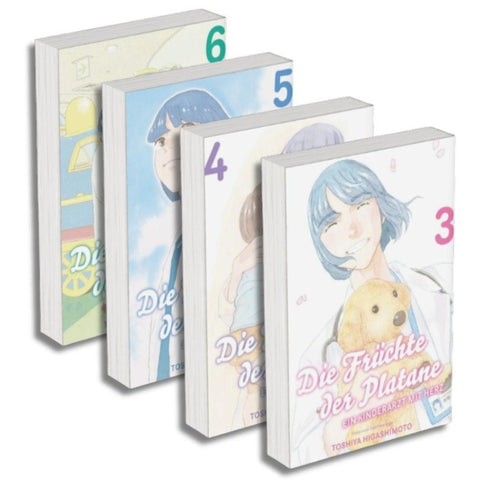 Die Früchte der Platane – Ein Kinderarzt mit Herz: Manga Pack 2 (Band 3-6)