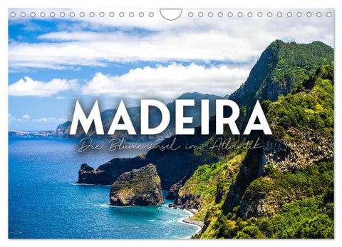Madeira - Die Blumeninsel im Atlantik. (Wandkalender 2026 DIN A4 quer), CALVENDO Monatskalender