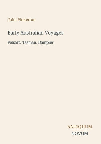 Early Australian Voyages