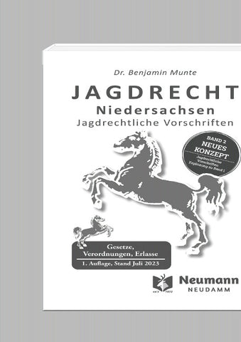 Jagdrecht Niedersachsen Bd. 2