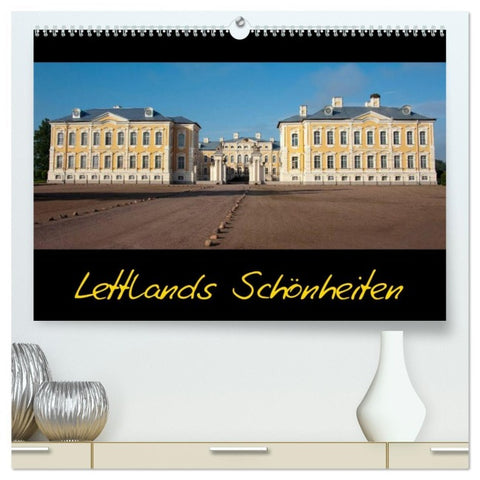 Lettlands Schönheiten (hochwertiger Premium Wandkalender 2026 DIN A2 quer), Kunstdruck in Hochglanz