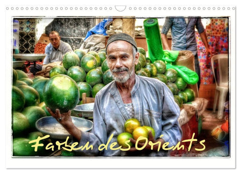 Farben des Orients (Wandkalender 2026 DIN A3 quer), CALVENDO Monatskalender