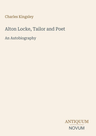 Alton Locke, Tailor and Poet