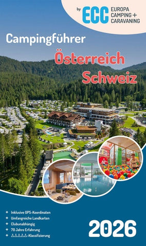 ECC Campingführer Österreich / Schweiz 2026