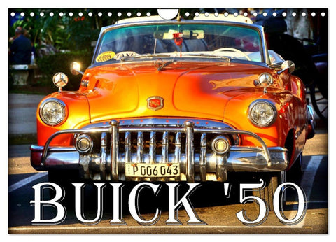 BUICK '50 (Wandkalender 2026 DIN A4 quer), CALVENDO Monatskalender