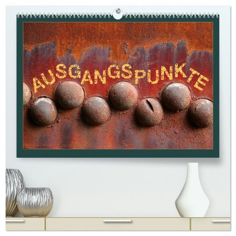 AUSGANGSPUNKTE (hochwertiger Premium Wandkalender 2026 DIN A2 quer), Kunstdruck in Hochglanz