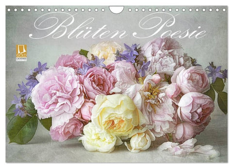 Blüten Poesie (Wandkalender 2026 DIN A4 quer), CALVENDO Monatskalender
