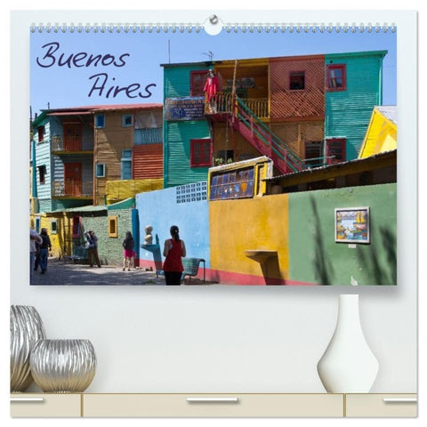 Buenos Aires (hochwertiger Premium Wandkalender 2026 DIN A2 quer), Kunstdruck in Hochglanz