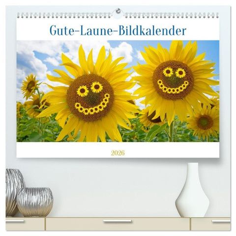 Gute-Laune-Bildkalender 2026 (hochwertiger Premium Wandkalender 2026 DIN A2 quer), Kunstdruck in Hochglanz