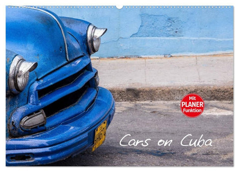 Cars on Cuba (Wandkalender 2026 DIN A2 quer), CALVENDO Monatskalender