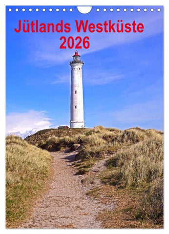 Jütlands Westküste 2026 (Wandkalender 2026 DIN A4 hoch), CALVENDO Monatskalender