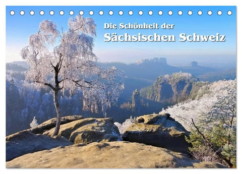 Die Schönheit der Sächsischen Schweiz (Tischkalender 2027 DIN A5 quer), CALVENDO Monatskalender