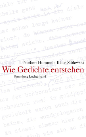 Wie Gedichte entstehen