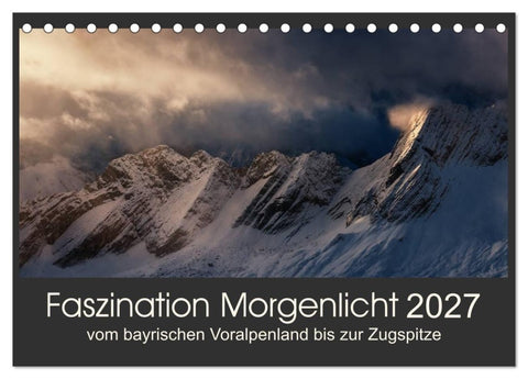 Faszination Morgenlicht (Tischkalender 2027 DIN A5 quer), CALVENDO Monatskalender