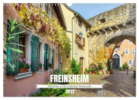 Freinsheim - Mittelalter an der südlichen Weinstraße (Wandkalender 2027 DIN A3 quer), CALVENDO Monatskalender