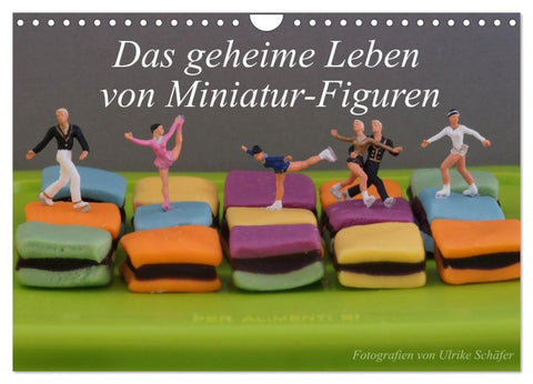 Das geheime Leben von Miniatur-Figuren (Wandkalender 2027 DIN A4 quer), CALVENDO Monatskalender
