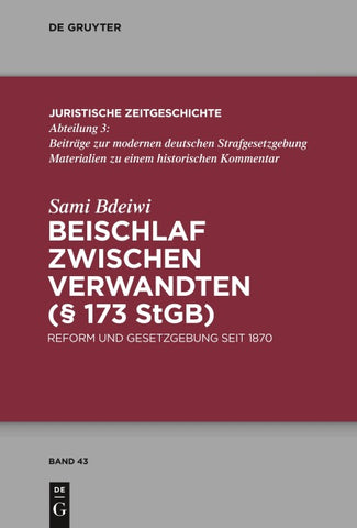 Beischlaf zwischen Verwandten (§ 173 StGB)