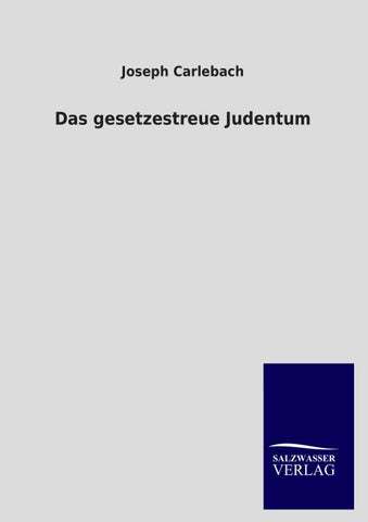 Das gesetzestreue Judentum