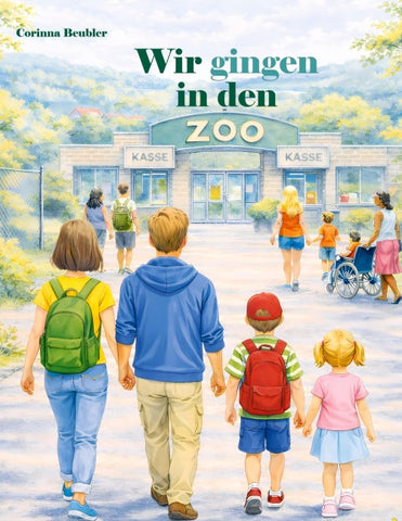 Wir gingen in den Zoo