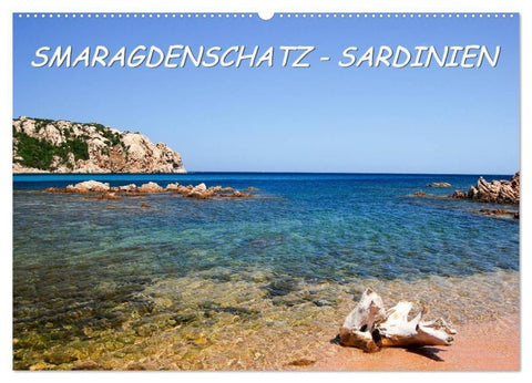 SMARAGDENSCHATZ - SARDINIEN (Wandkalender 2027 DIN A2 quer), CALVENDO Monatskalender