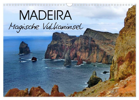 Madeira Magische Vulkaninsel (Wandkalender 2027 DIN A3 quer), CALVENDO Monatskalender